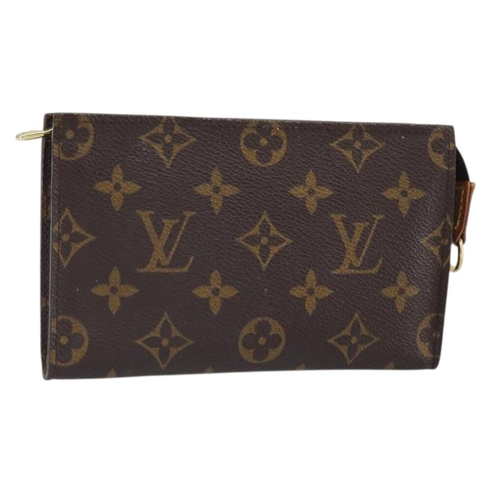 Louis Vuitton Monogram Bucket PM Accessory Pouch Brown